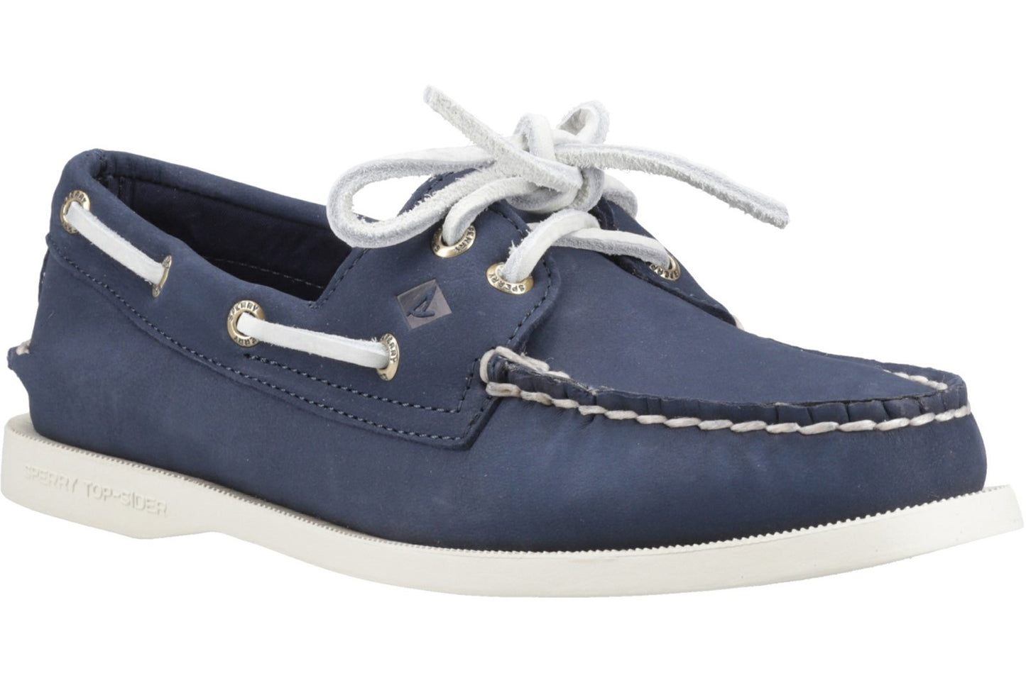 Sperry Authentic 2 Eye Boat Shoe Navy Womens Shoes
