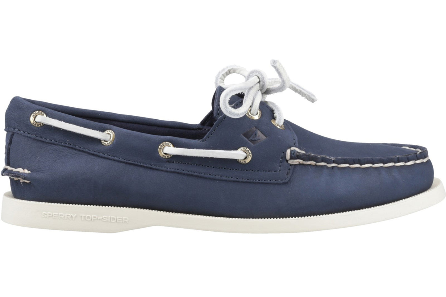 Sperry Authentic 2 Eye Boat Shoe Navy Womens Shoes
