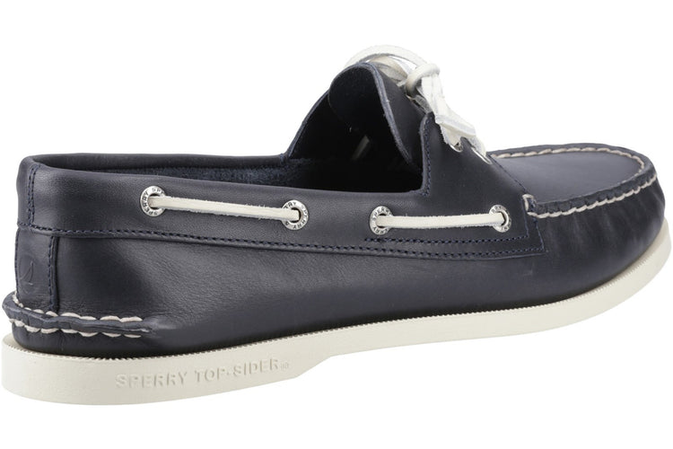 Sperry Authentic 2 Eye Boat Shoe Navy Mens Shoes