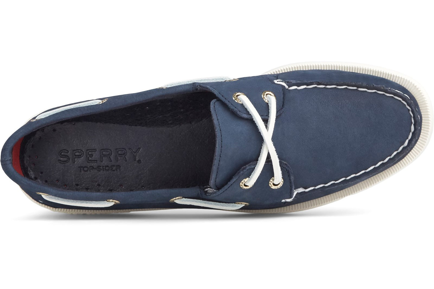 Sperry Authentic 2 Eye Boat Shoe Navy Womens Shoes