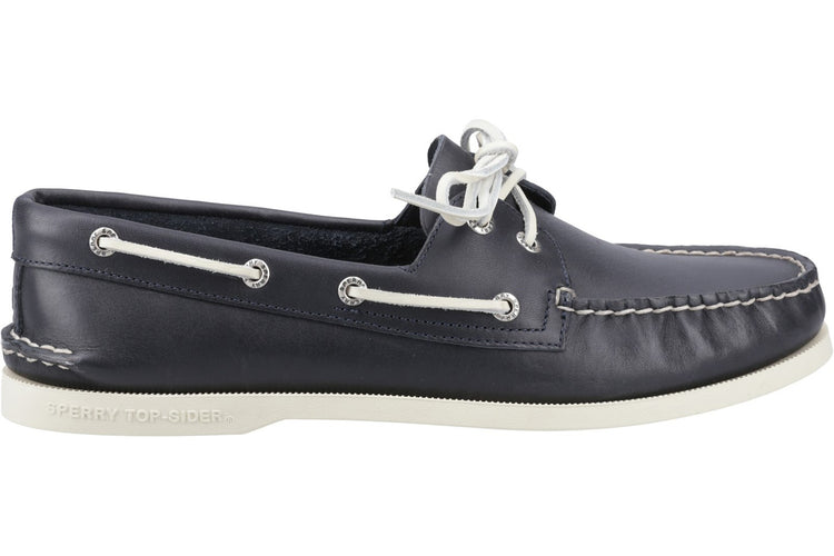 Sperry Authentic 2 Eye Boat Shoe Navy Mens Shoes