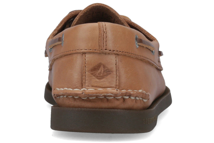 Sperry Authentic 2 Eye Boat Shoe Nutmeg Mens Shoes