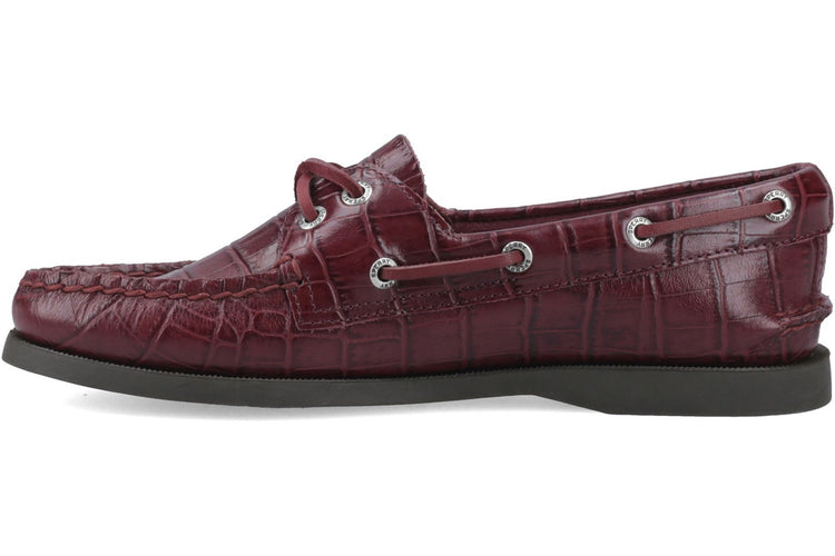 Sperry Authentic Original 2-Eye Bordo Womens Shoes