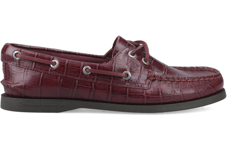 Sperry Authentic Original 2-Eye Bordo Womens Shoes