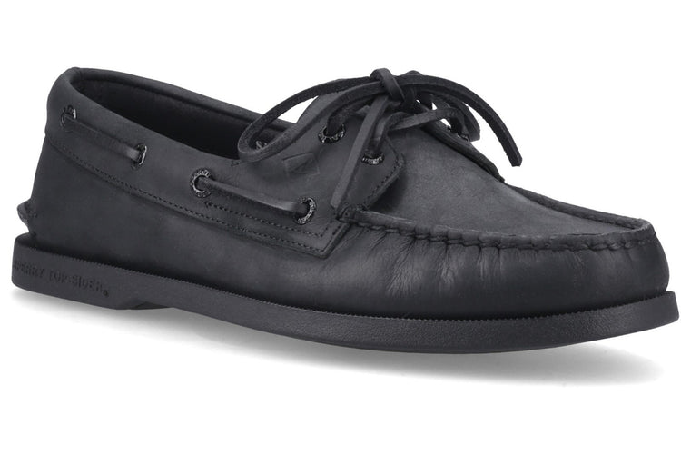 Sperry Authentic Original-2 Eye Smooth Black Mens Shoes