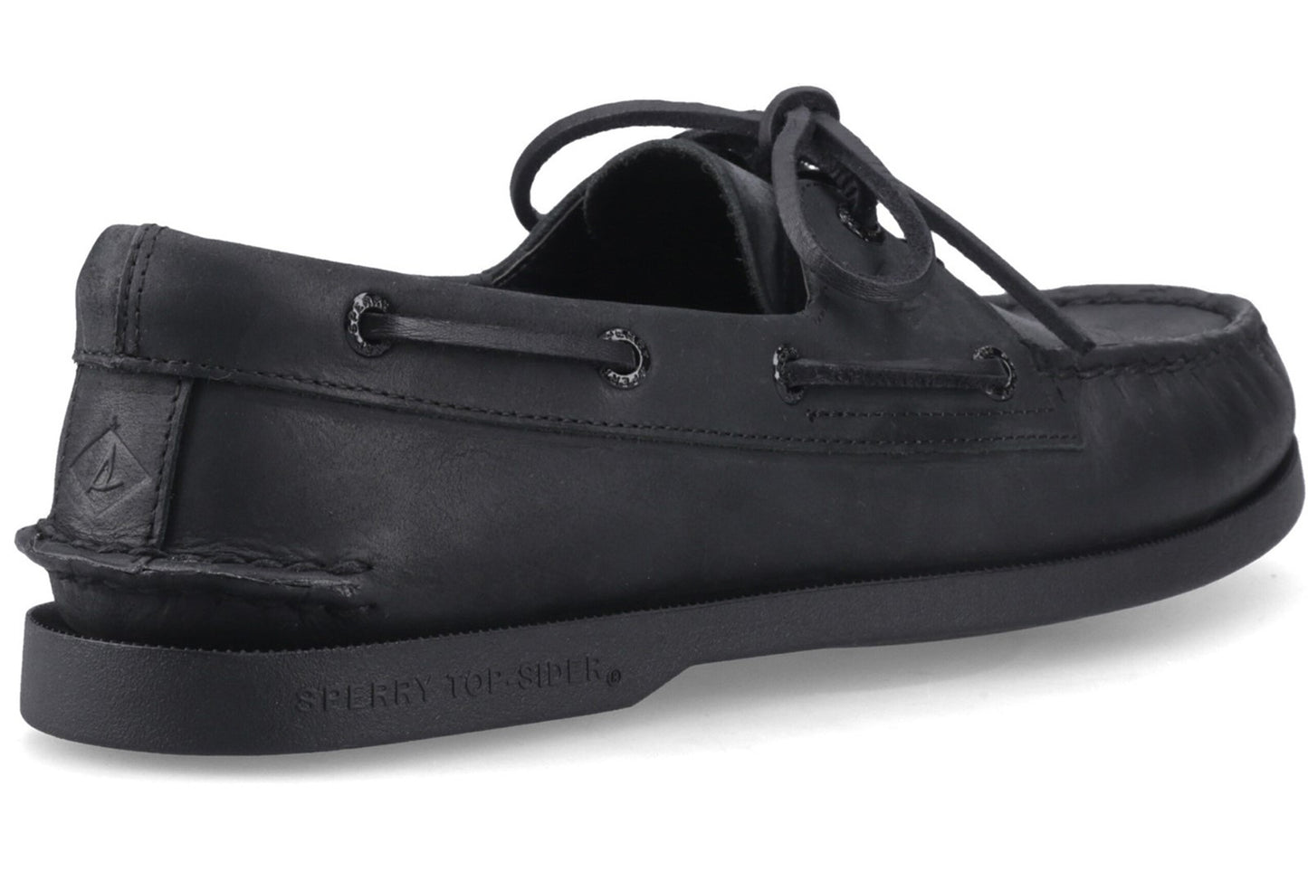 Sperry Authentic Original-2 Eye Smooth Black Mens Shoes