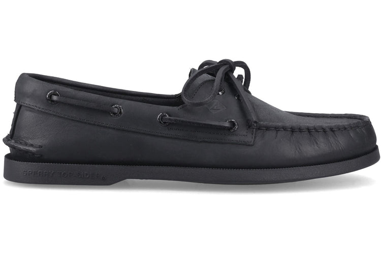 Sperry Authentic Original-2 Eye Smooth Black Mens Shoes