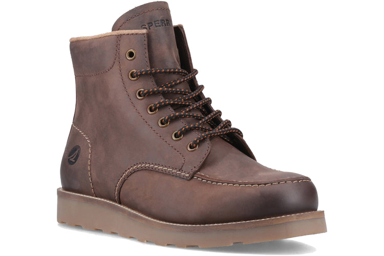 Sperry Boston Boot Brown Mens Boots