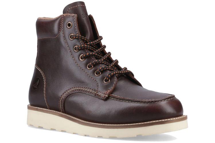 Sperry Boston Boot Chocolate Mens Boots