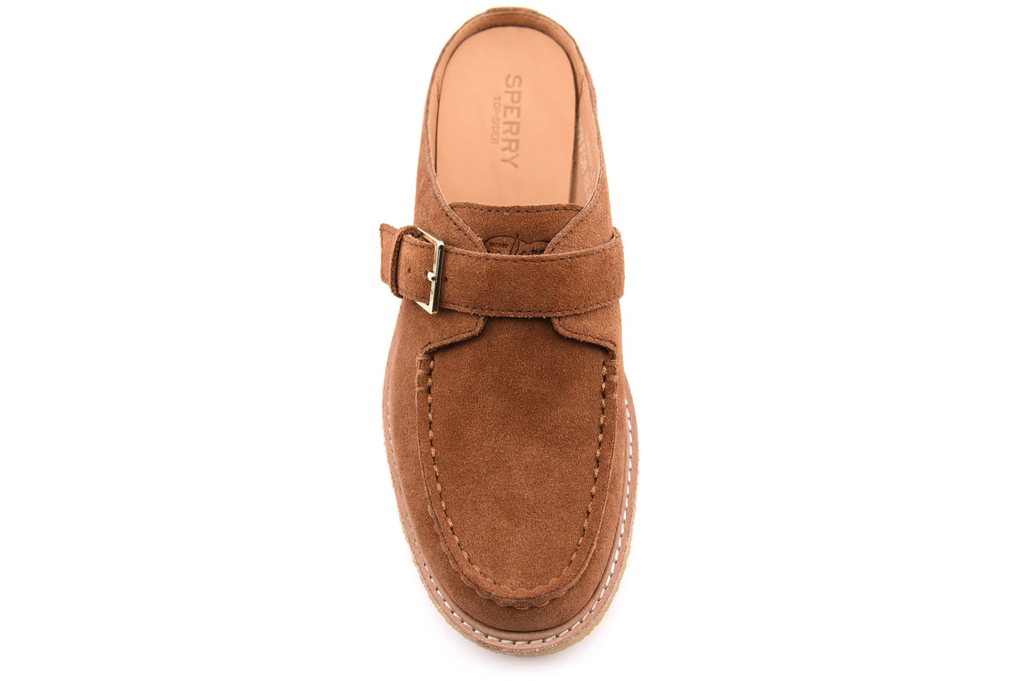 Sperry Captain Oxford Mule Tan Womens Shoes