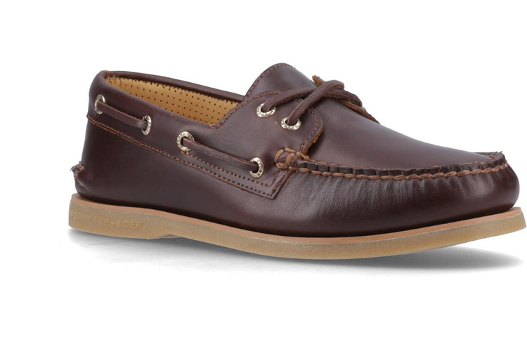 Sperry Gold Cup Authentic 2 Eye Brown Mens Shoes