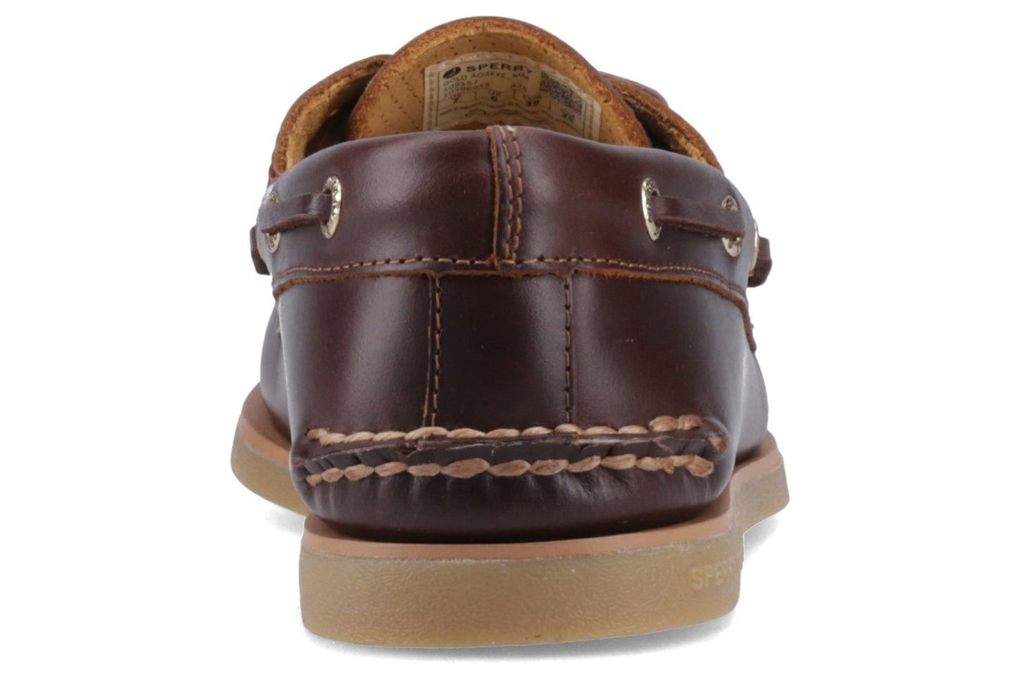 Sperry Gold Cup Authentic 2 Eye Brown Mens Shoes