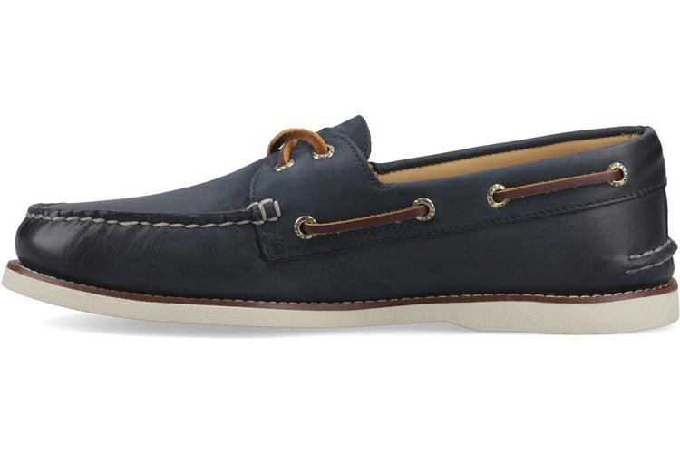 Sperry Gold Cup Authentic 2 Eye Navy Mens Shoes