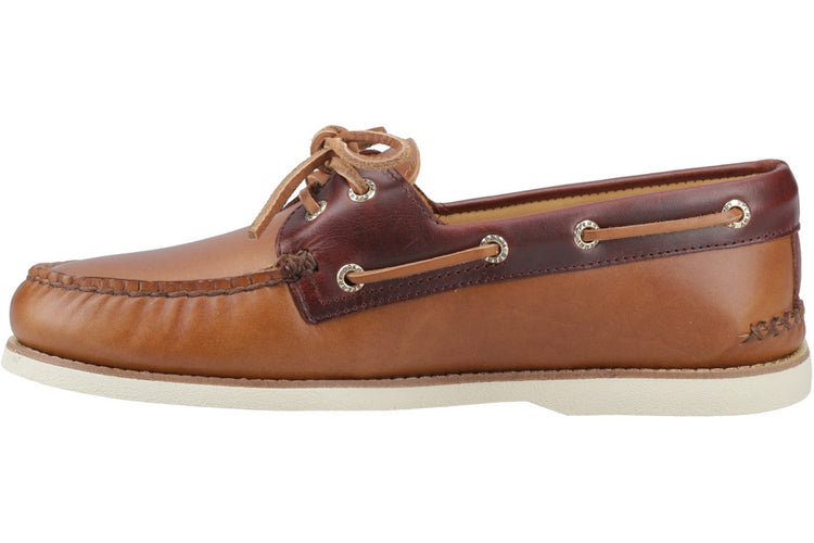 Sperry Gold Cup Authentic 2 Eye Tan/Brown Mens Shoes