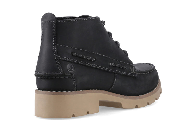 Sperry Savanna Boot Black Womens Boots