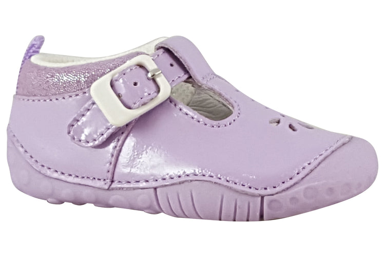 Start-rite Baby Bubble 0773 Lilac Patent Girls First Shoes