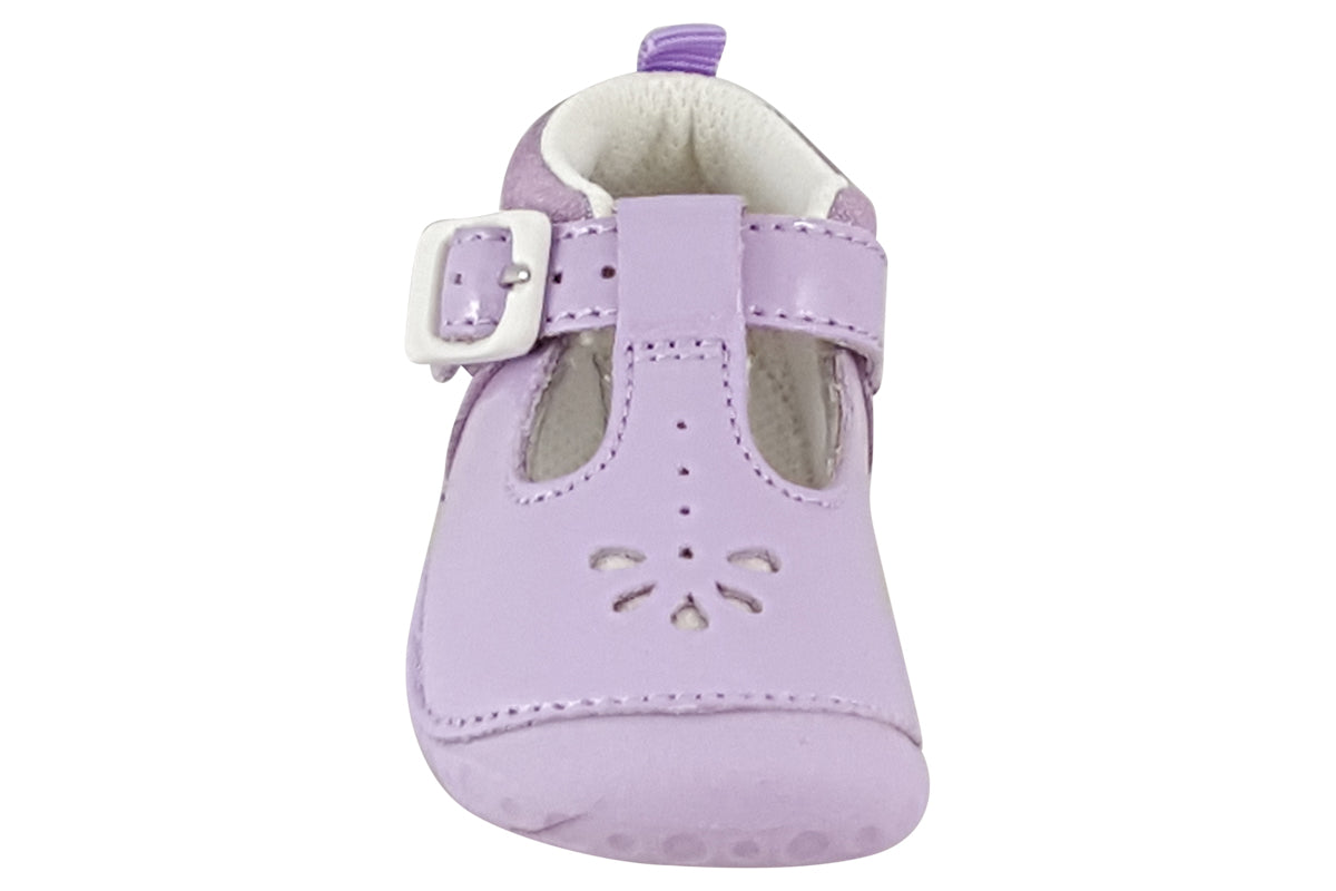start rite baby bubble lilac patent 0773 girls first shoes top