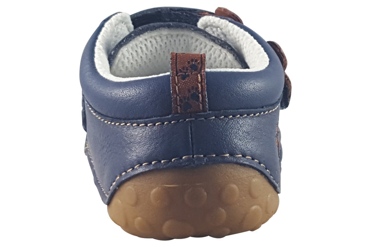 Start-rite Bear Hug 0824-9 French Navy Boys First Shoes