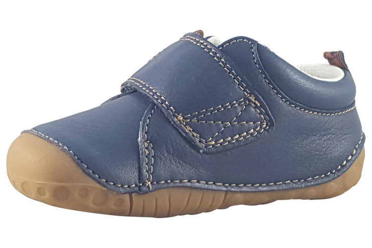 Start-rite Bear Hug 0824-9 French Navy Boys First Shoes