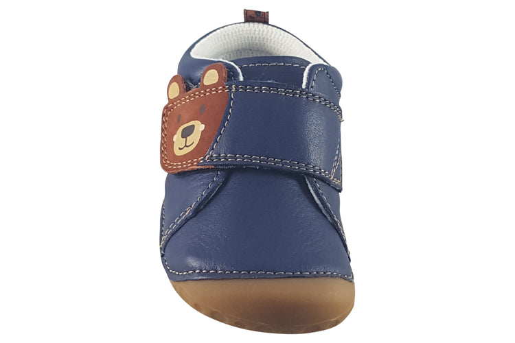 Start-rite Bear Hug 0824-9 French Navy Boys First Shoes