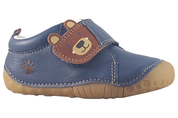 Start-rite Bear Hug 0824-9 French Navy Boys First Shoes