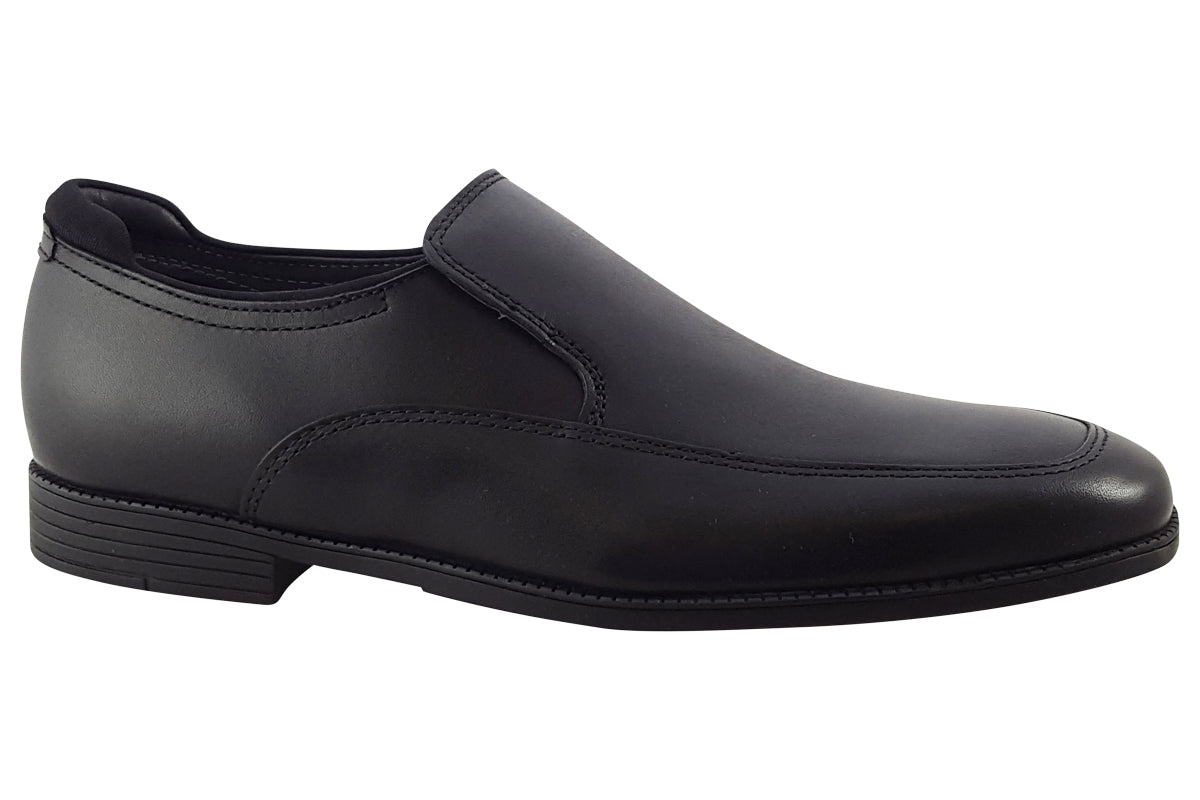 start rite college black boys shoes right