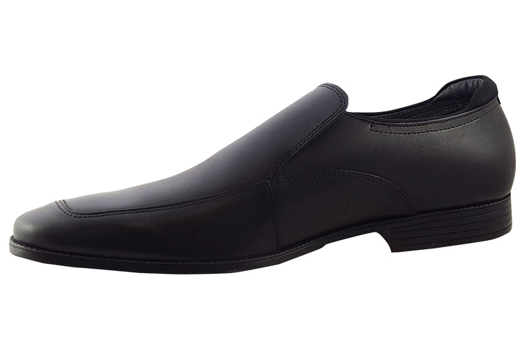 Start-rite College Snr 3525 Black G Boys School Shoes
