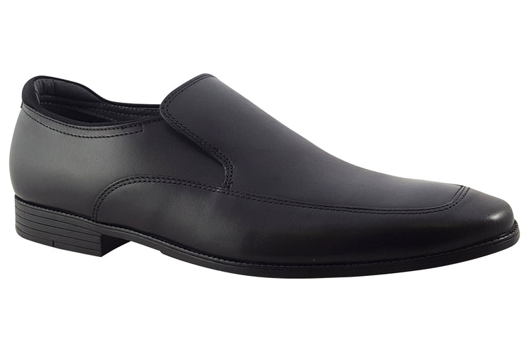 Start-rite College Snr 3525 Black F Boys School Shoes