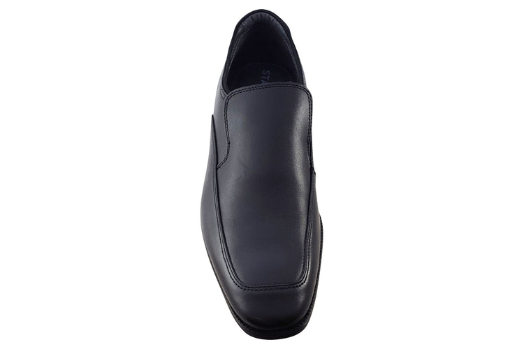 Start-rite College Snr 3525 Black F Boys School Shoes