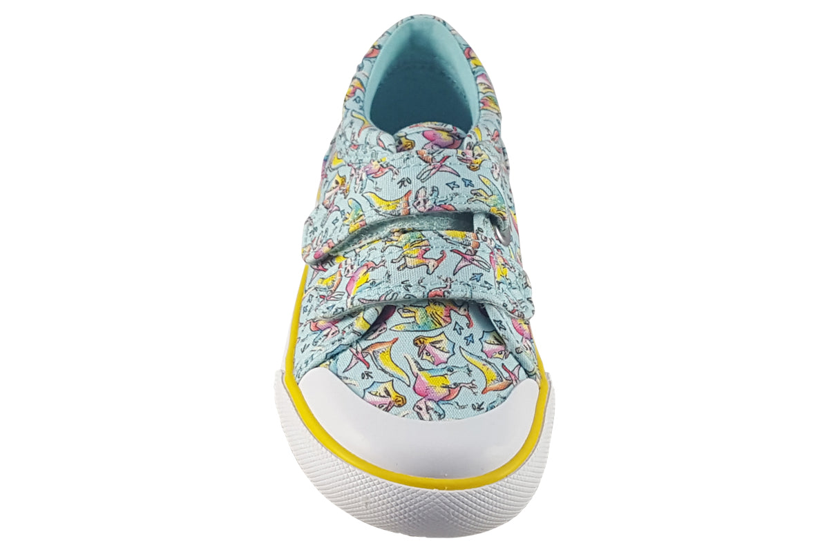 start rite dino mite aqua girls shoes top