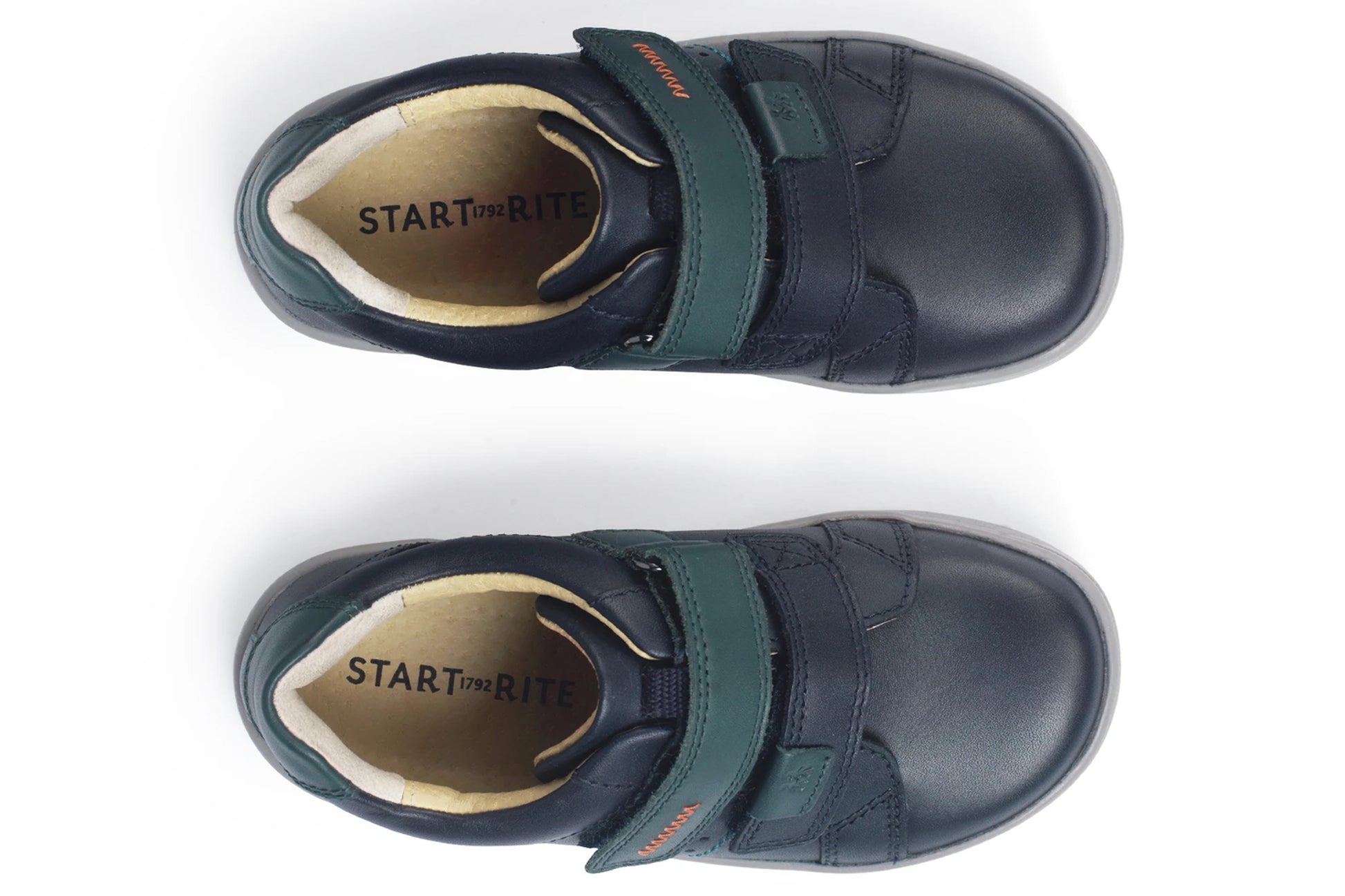 start-rite-explore-navy-teal-boys-shoes-top