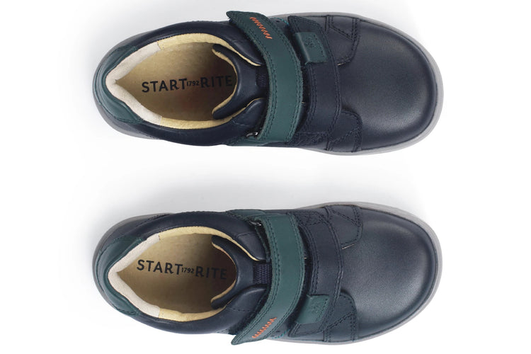 Start-rite Explore 1742 Navy/Teal Boys School Shoes