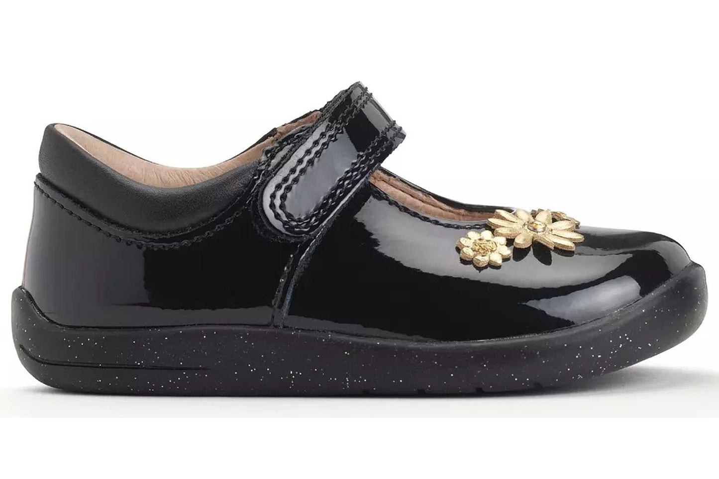 Start-rite Fairytale 0780 Black Patent Girls First Shoes