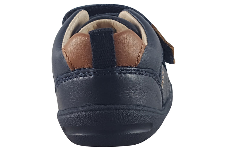 Start-rite Footprint 0769 Navy Leather Boys First Shoes