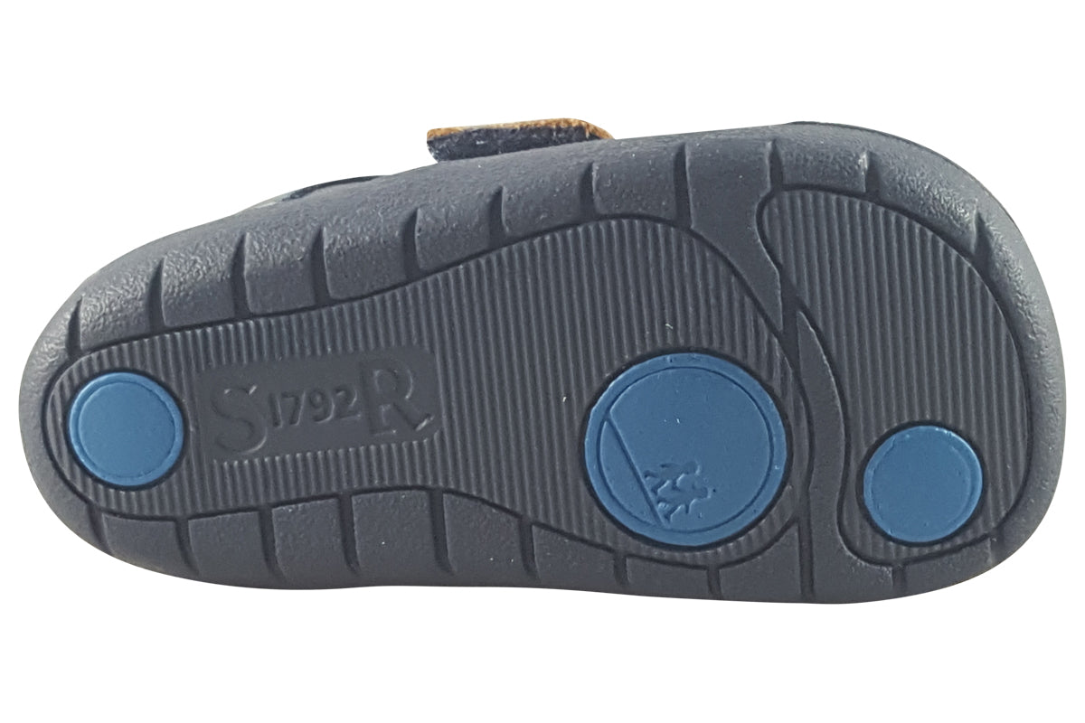 start-rite-footprint-navy-leather-boys-first-shoes-sole