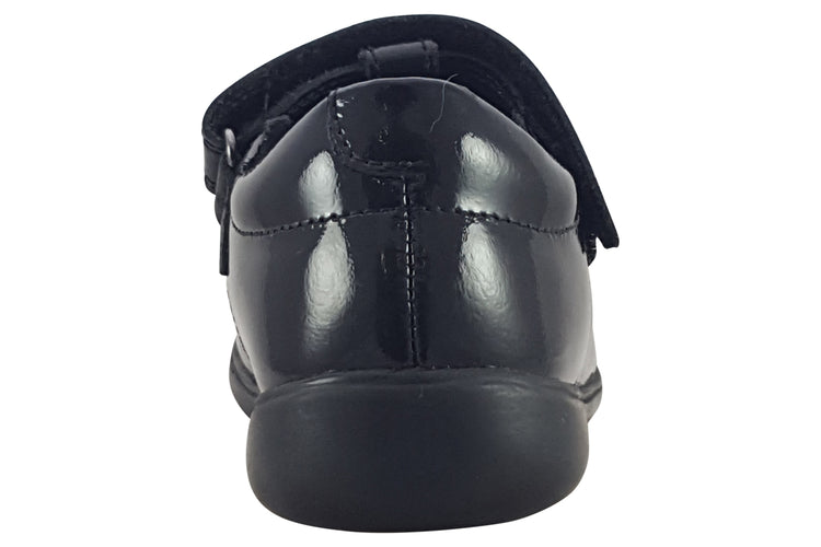 Start-rite Hope 2832-3 Black Patent Girls School Shoes