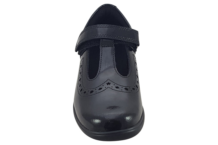 Start-rite Hope 2832-3 Black Patent Girls School Shoes