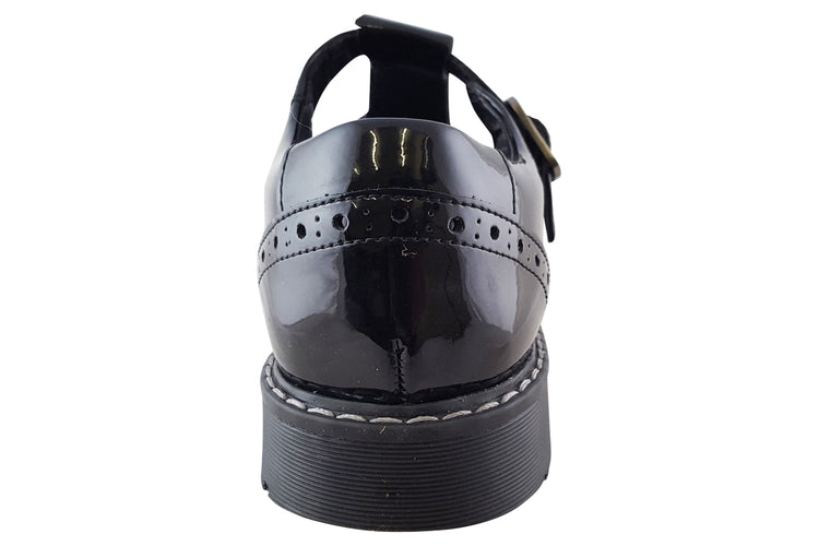 Start-rite Imagine BTS 3510 Black Patent Girls School Shoes