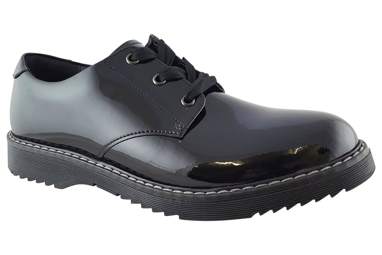 Start-rite Impact BTS 3518 Black Patent Girls School Shoes