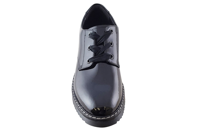 Start-rite Impact BTS 3518 Black Patent Girls School Shoes