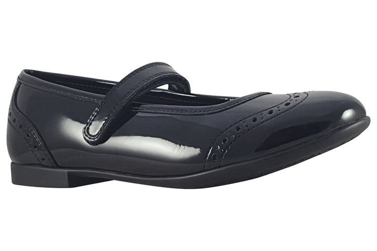 Start-rite Impress 3519-3 Black Patent Girls School Shoes