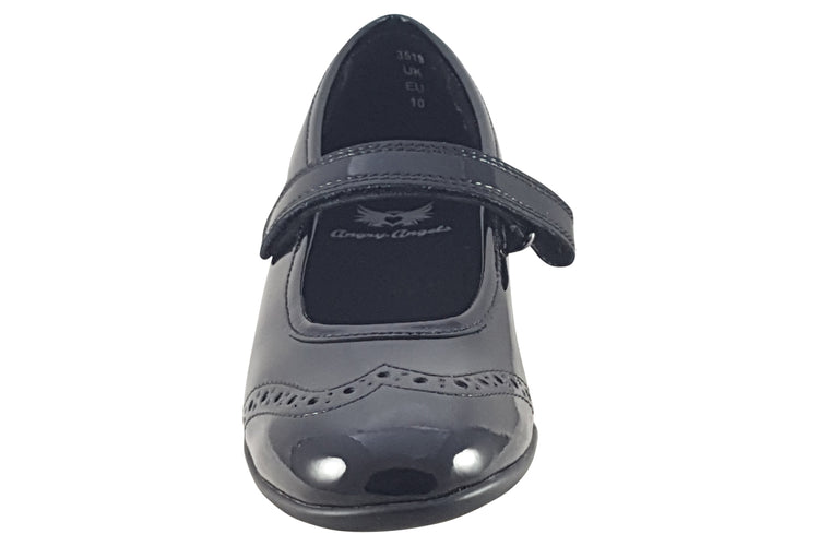 Start-rite Impress 3519-3 Black Patent Girls School Shoes