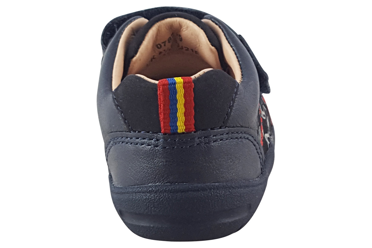 start rite jaws 0782 navy shark boys first shoes back