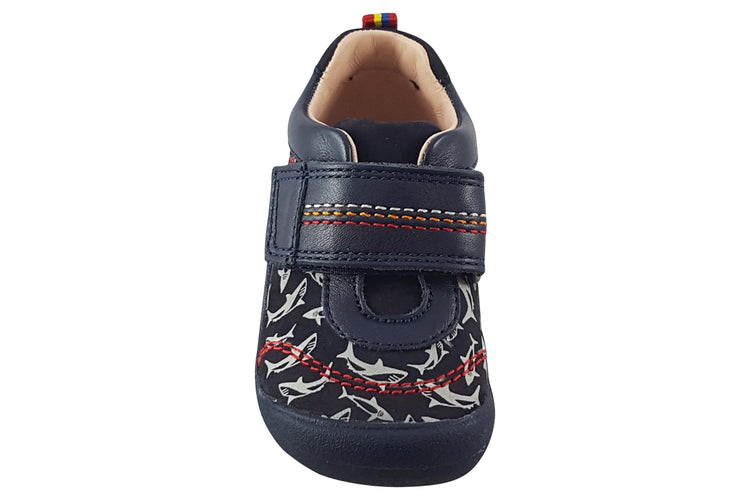 Start-rite Jaws 0782 Navy Shark Boys First Shoes