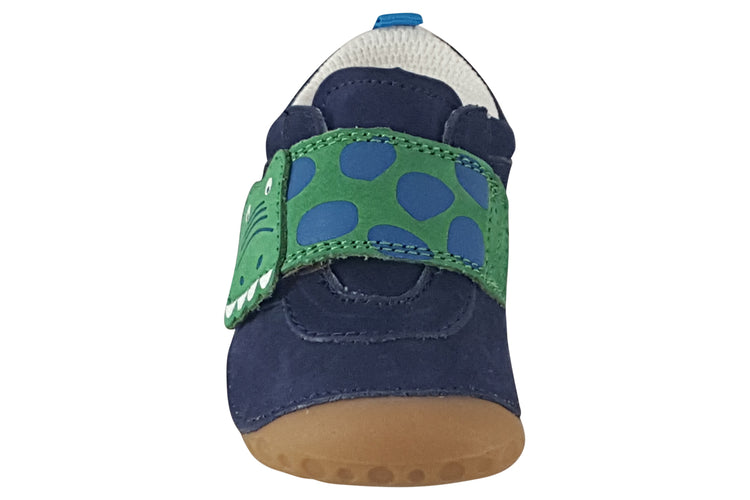 Start-rite Little Mate 0819-9 French Navy/Green G Boys First Shoes