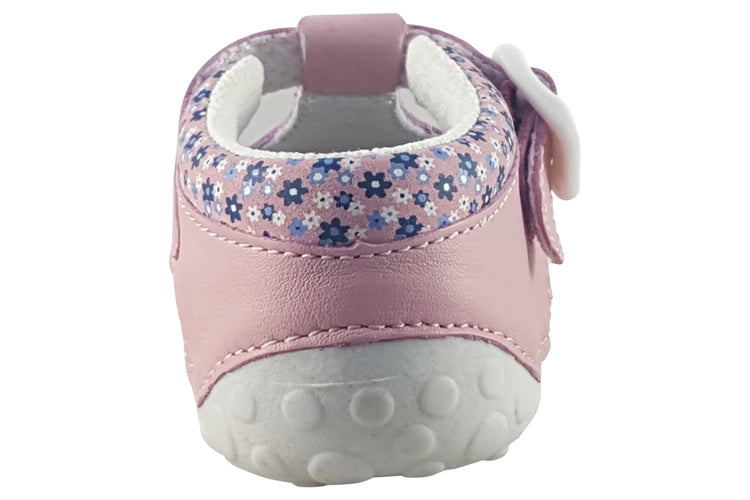 Start-rite Little Paws 0825-6 Pink Bunny Girls First Shoes