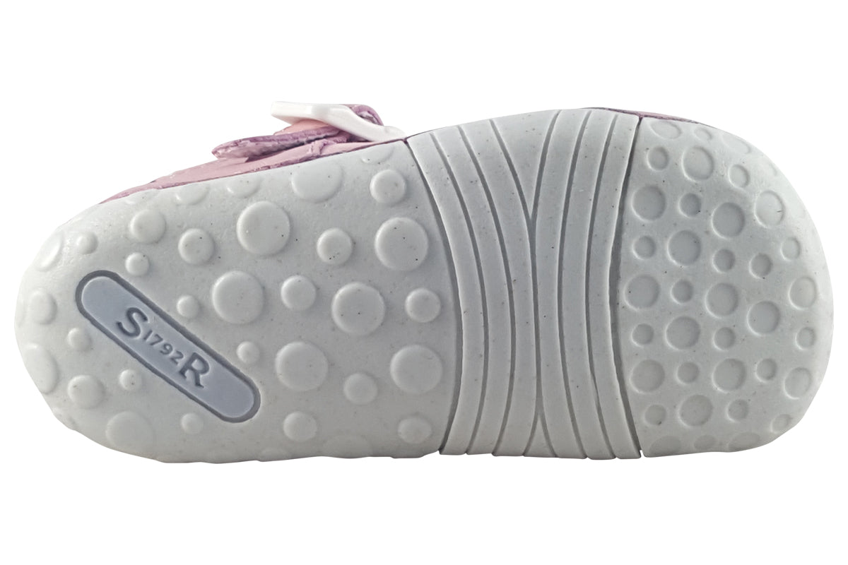 start rite little paws pink bunny girls first shoes sole