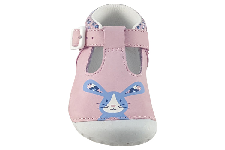 Start-rite Little Paws 0825-6 Pink Bunny Girls First Shoes