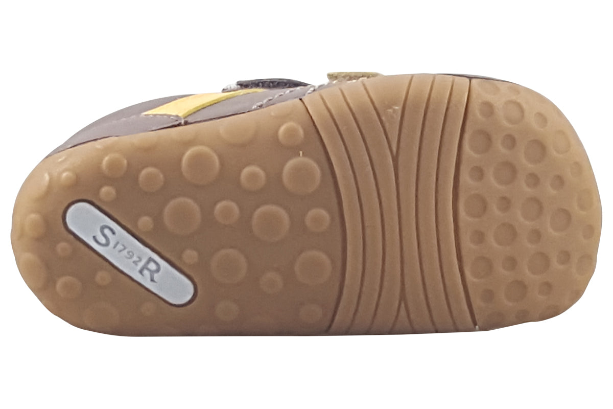 start-rite-little-smile-b-taupe-boys-first-shoes-sole