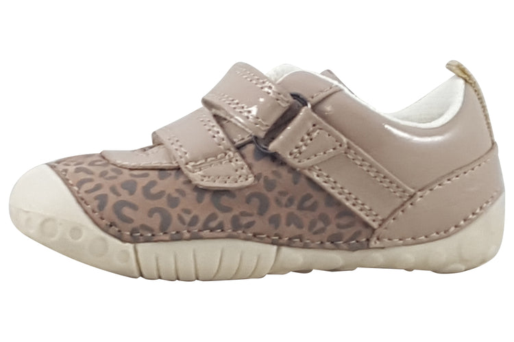 Start-rite Little Smile G 0823-24 Taupe Patent Girls First Shoes